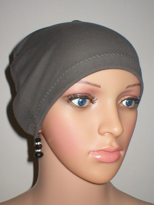 cotton chemo sleep cap acorn