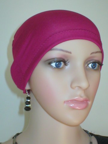 Soft lightweight comfortable chemo sleep hat/sleep cap - Chrissy Cherry