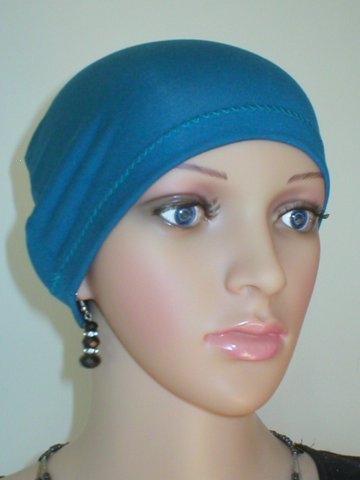 Soft lightweight comfortable chemo sleep hat/sleep cap - Chrissy Teal